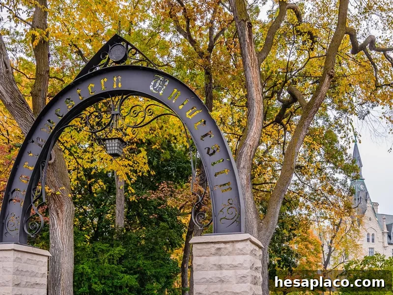 Northwestern University Gate