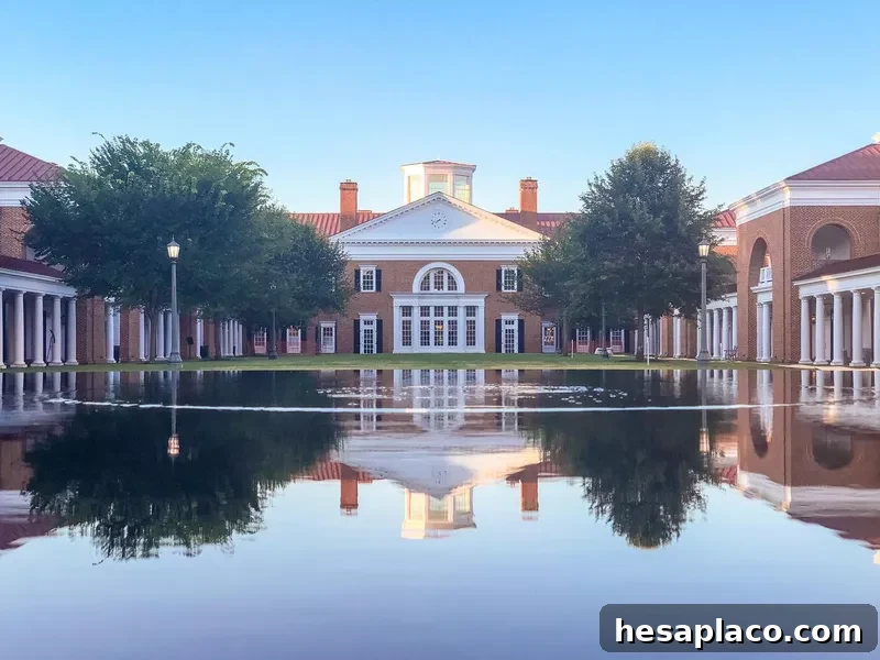 Darden School of Business University of Virginia Campus Building Refection