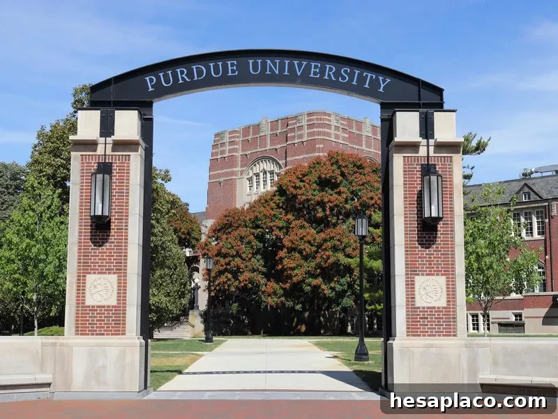 Purdue Welcome Center at Purdue University