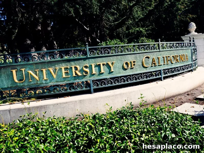 Sign, University of California at Berkeley