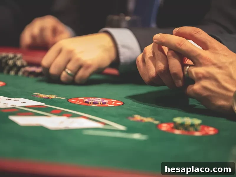 People playing poker