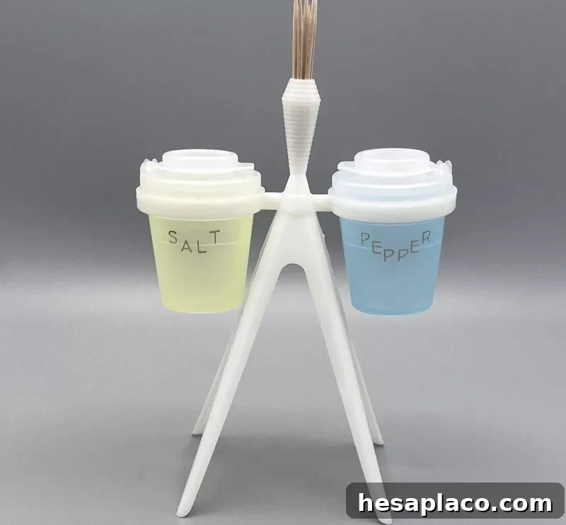 Millionaire Salt and Pepper Caddy