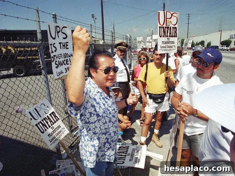 UPS Workers Strike