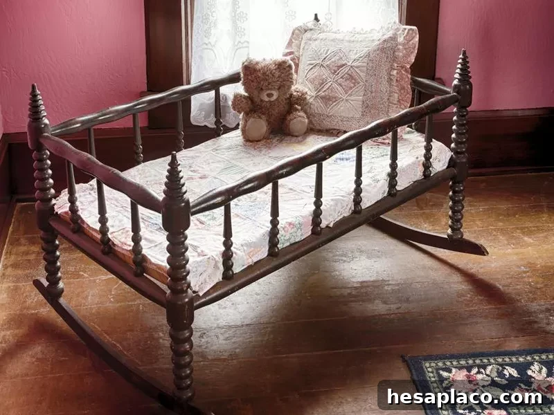 Antique crib