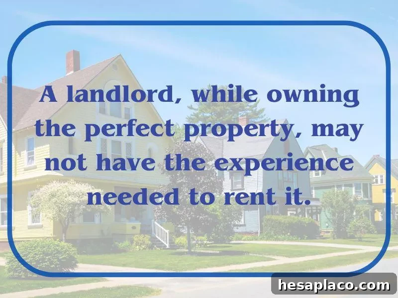 An inexperienced landlord