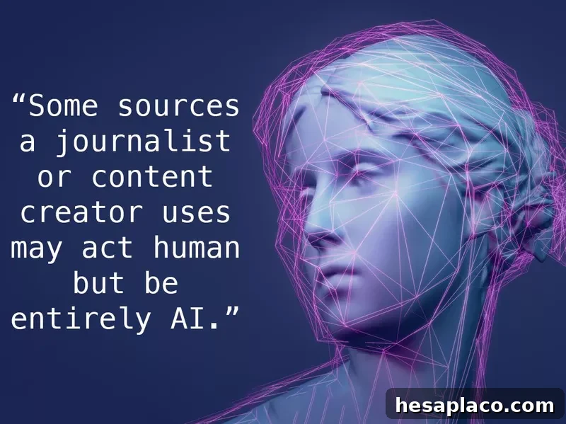 AI questionable sources quote