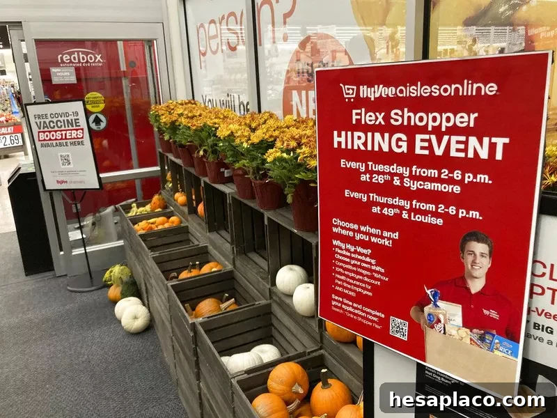 Hy-Vee signs