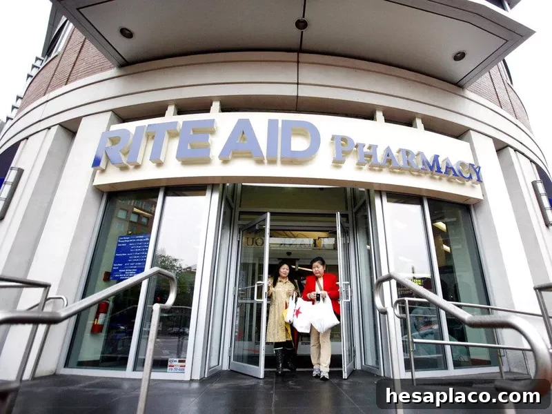 Rite aid entrance