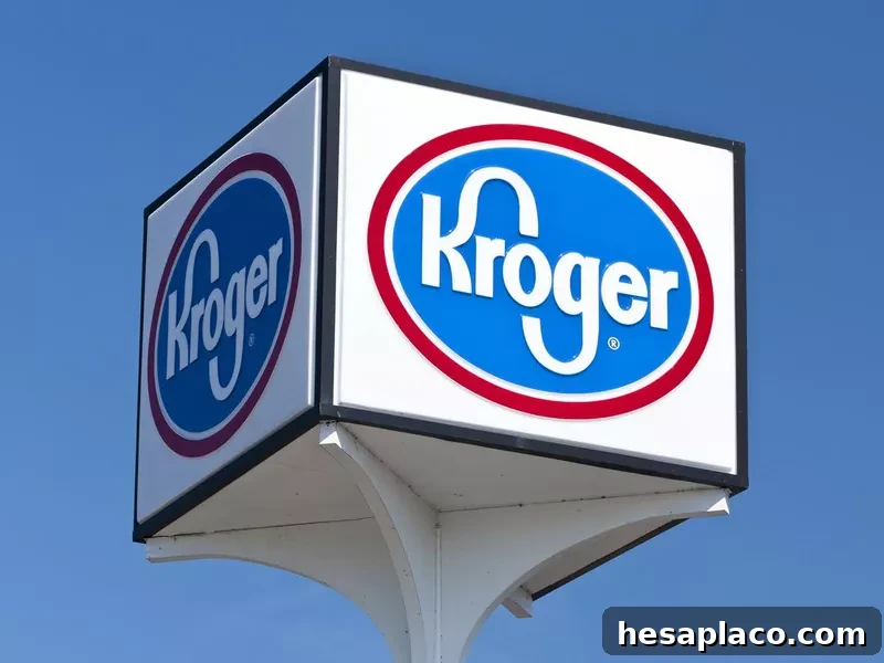 Kroger Outdoor Sign