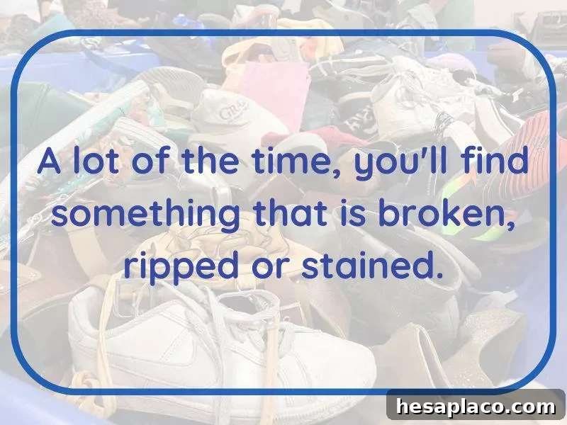 Broken items