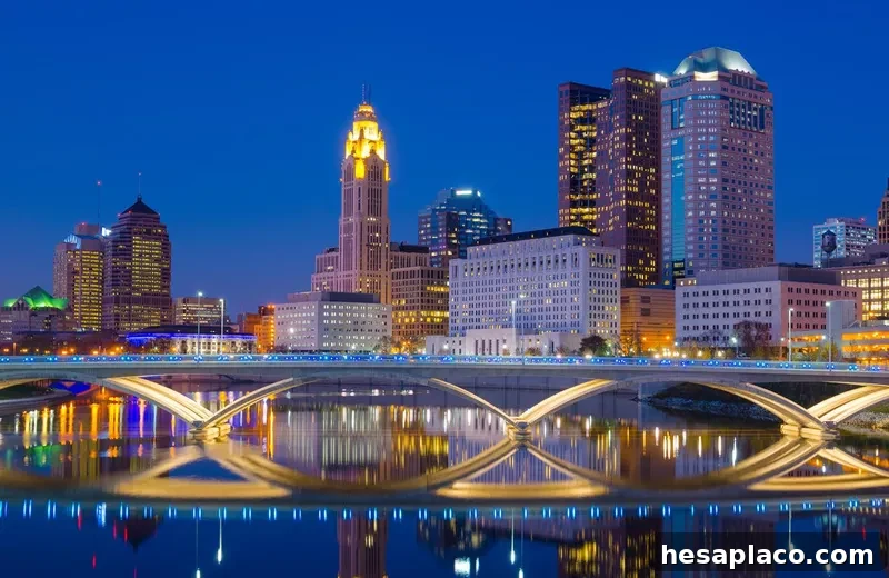 Columbus skyline
