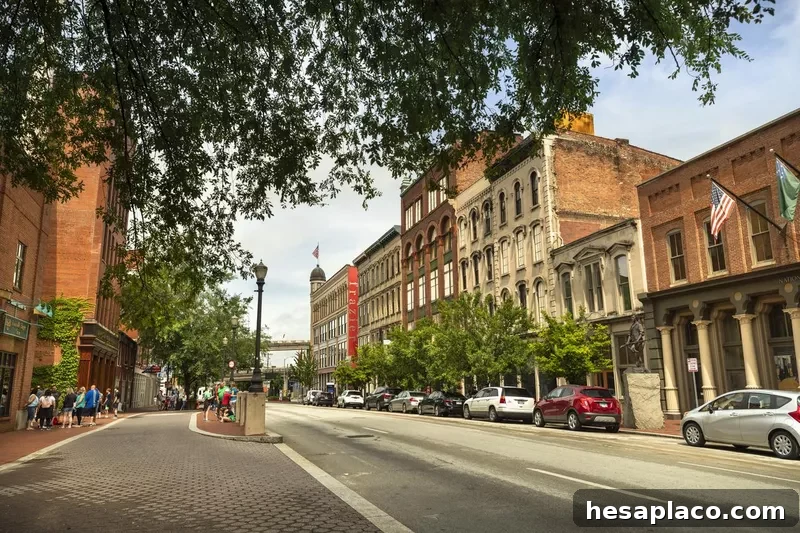 Downtown Main Street in Louisville