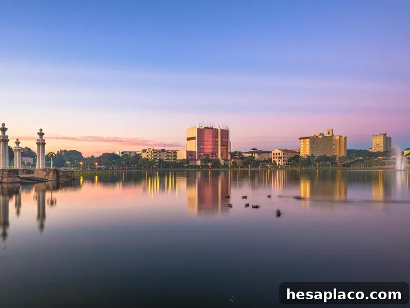 Lakeland, Florida, USA Skyline