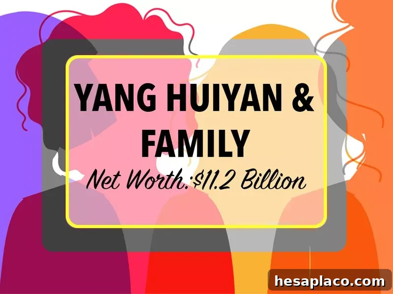 Yang Huiyan & family net worth