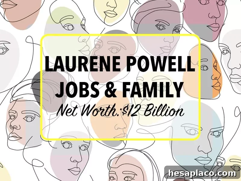 Laurene Powell Jobs & family net worth