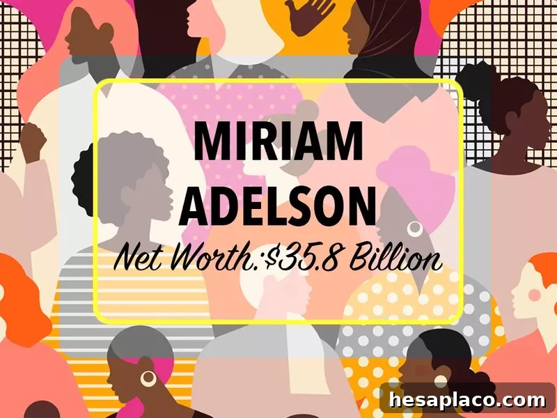 Miriam Adelson net worth