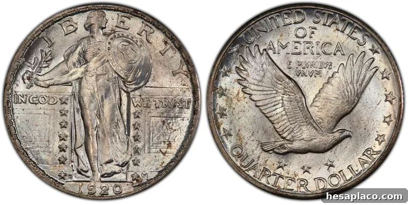 1920 D Standing Liberty Quarter