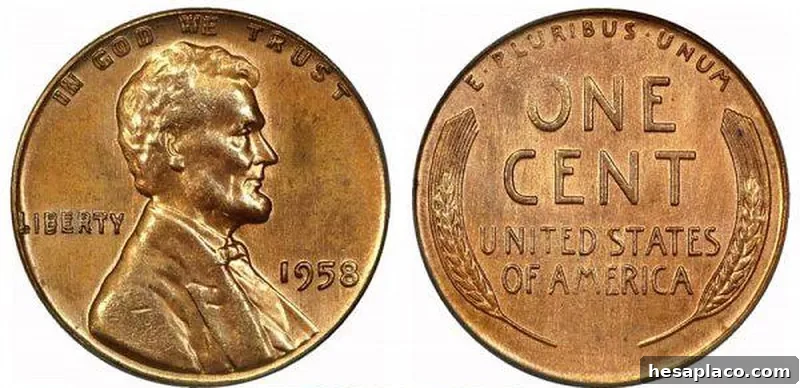 1958-P DDO penny