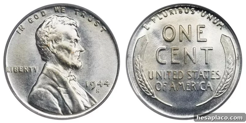 1944-S Steel penny