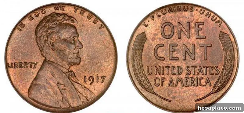 1917 Doubled Die penny