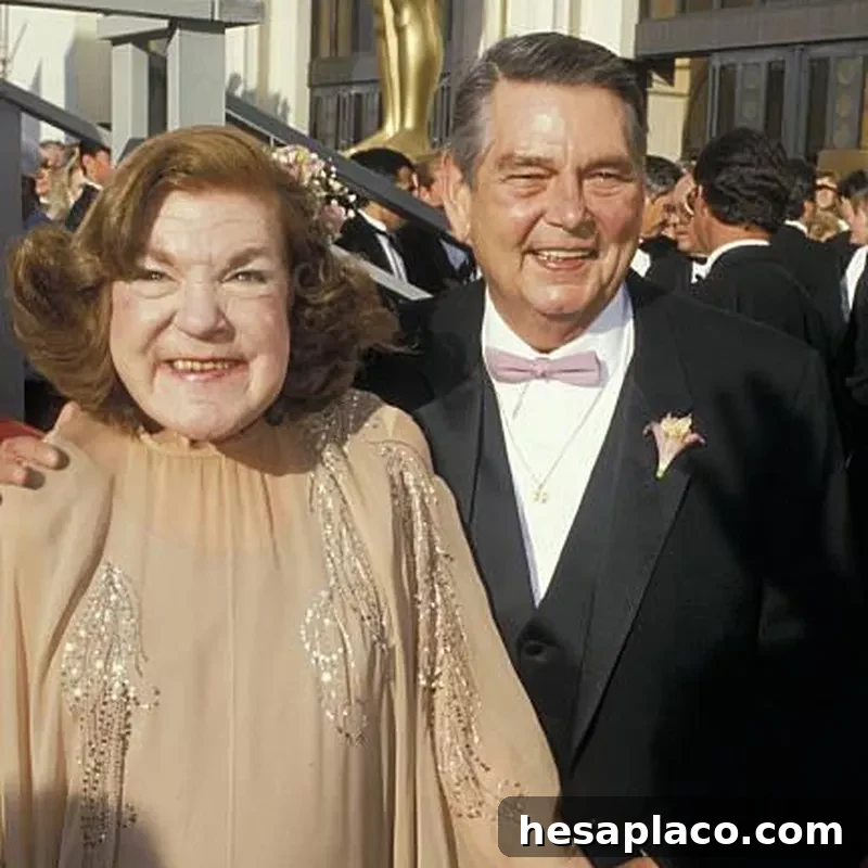 Anne Ramsey at an awards show before her death
