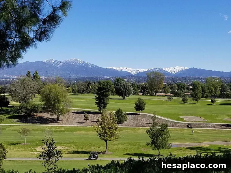 Laguna Woods Village golf course in Orange County, California