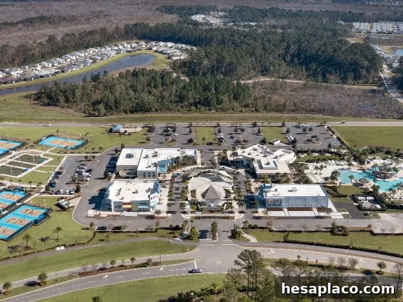 The community at Latitude Margaritaville Hilton Head in Hardeeville, South Carolina