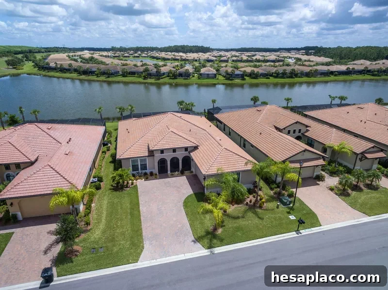 Pelican Preserve homes in Fort Myers, Florida