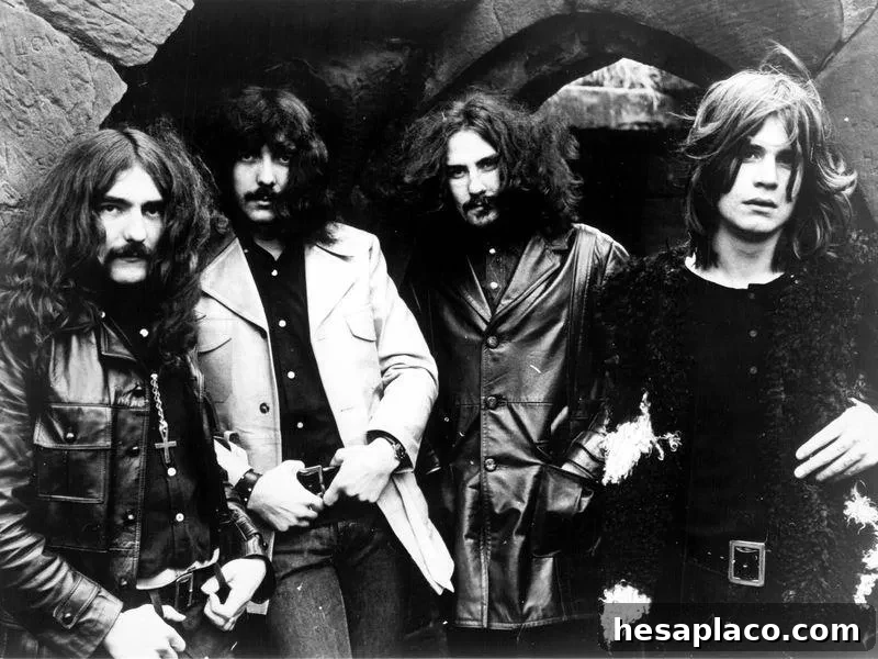 Bill ward with black sabbath