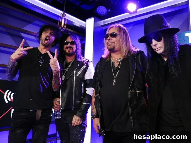 Tommy Lee with Motley Crue