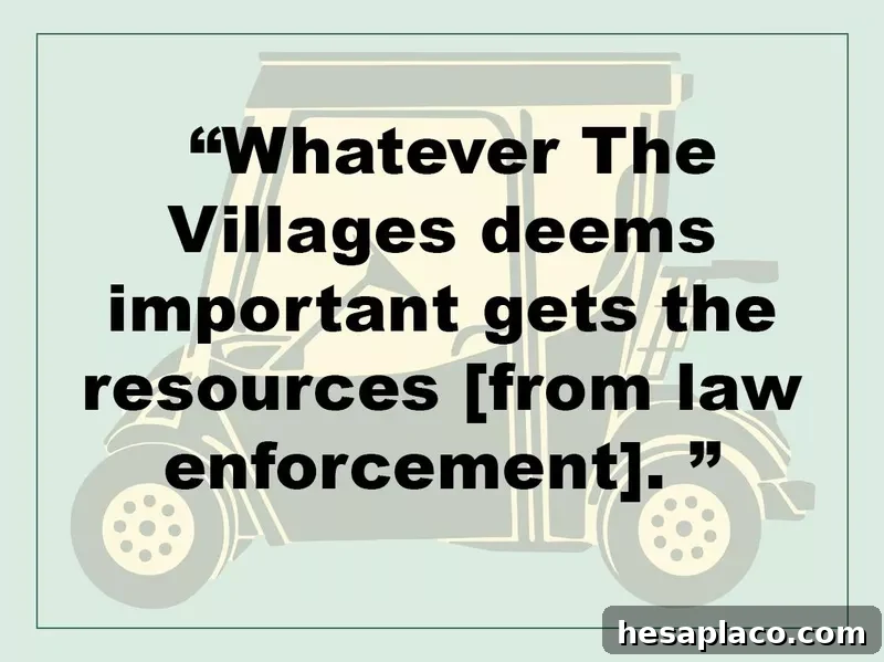 Retiring to The Villages Florida What Redditors Reveal 7 View of golf cart