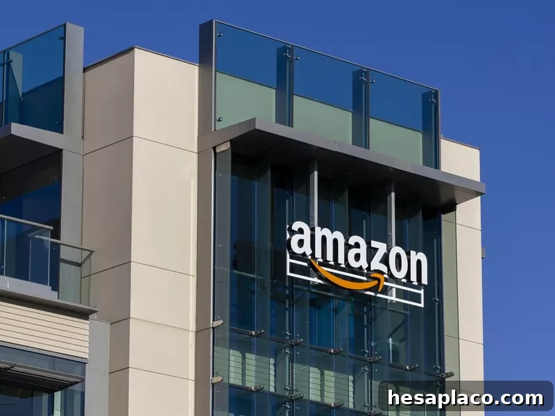 Amazon and Facebook Rank Among 20 Worst Places to Work 11 Amazon logo at Palo Alto office
