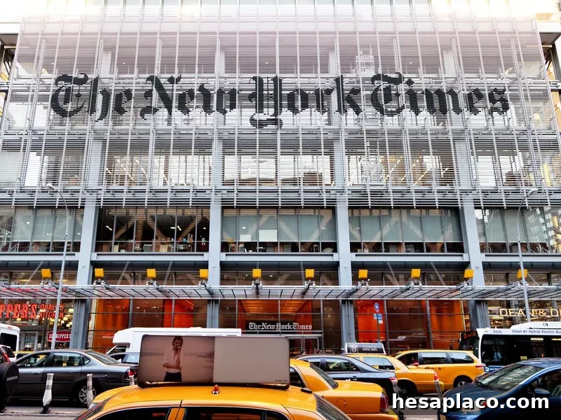 Amazon and Facebook Rank Among 20 Worst Places to Work 6 The New York Times offices in Manhattan