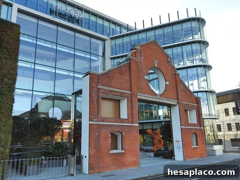 Amazon and Facebook Rank Among 20 Worst Places to Work 8 HubSpot's Dublin office