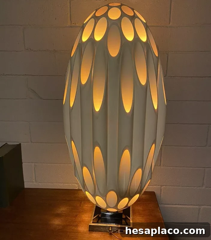 Rougier Sculptural Tube Lamp