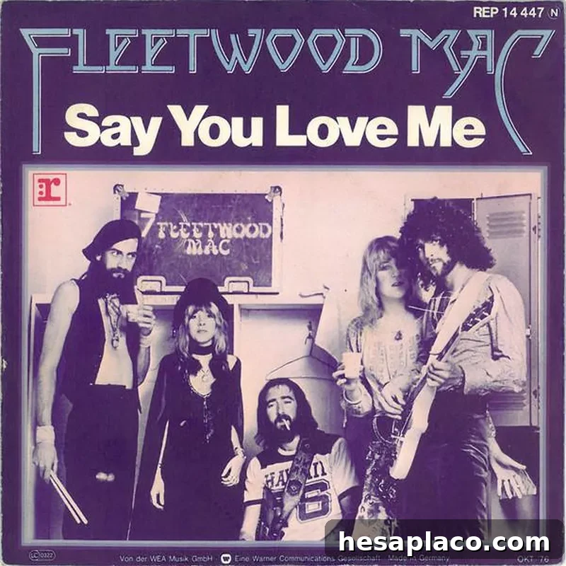 Say You Love Me single