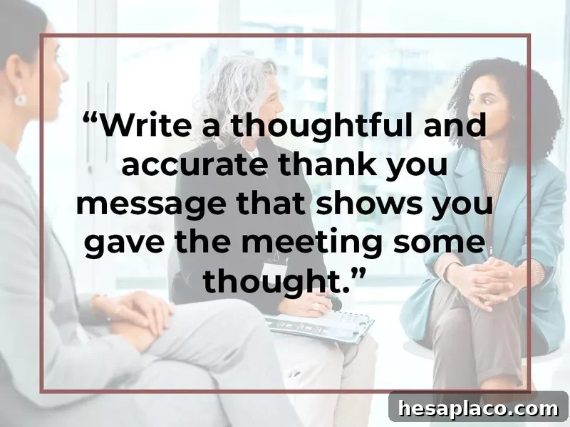 Post-Interview Mistakes That Can Cost You the Job 6 Thoughtful note