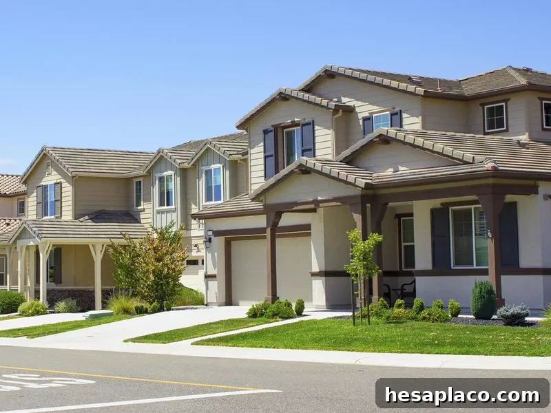 Suburban Homes in Sacramento