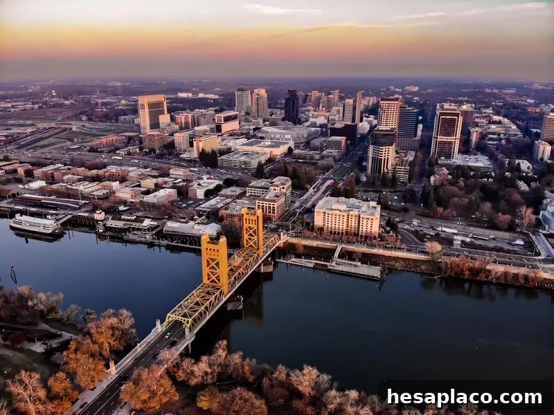 Sacramento from Above
