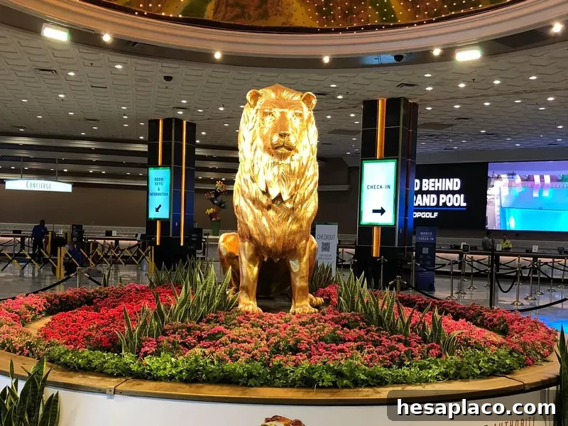 VIP lounge at MGM Grand
