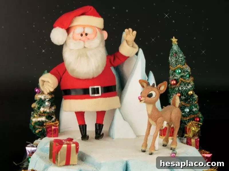 Santa and Rudolph
