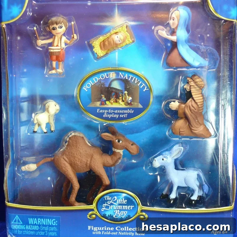 'Little Drummer Boy' action figures
