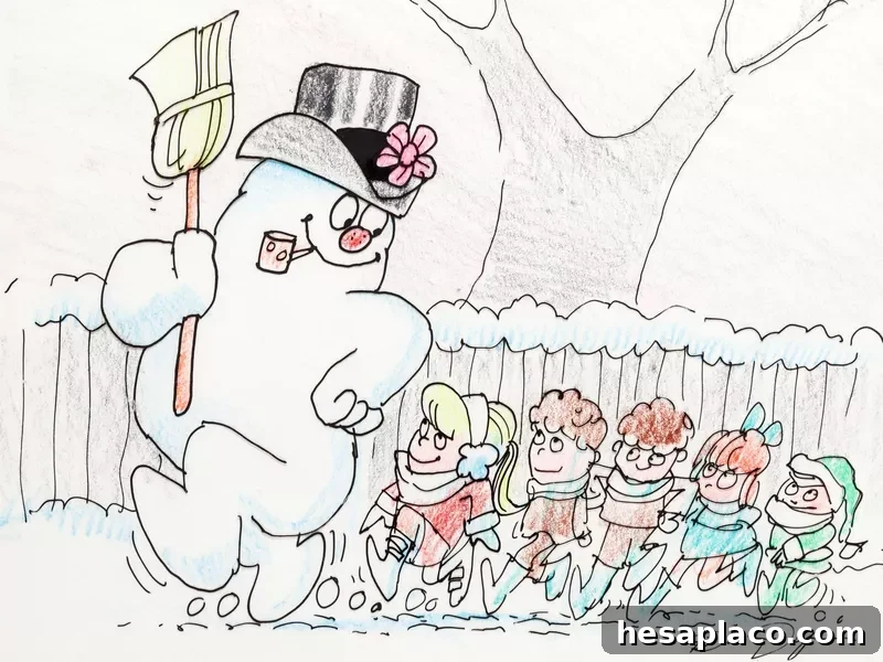 'Frosty the Snowman' Storyboard