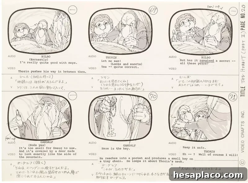 Hobbit storyboard