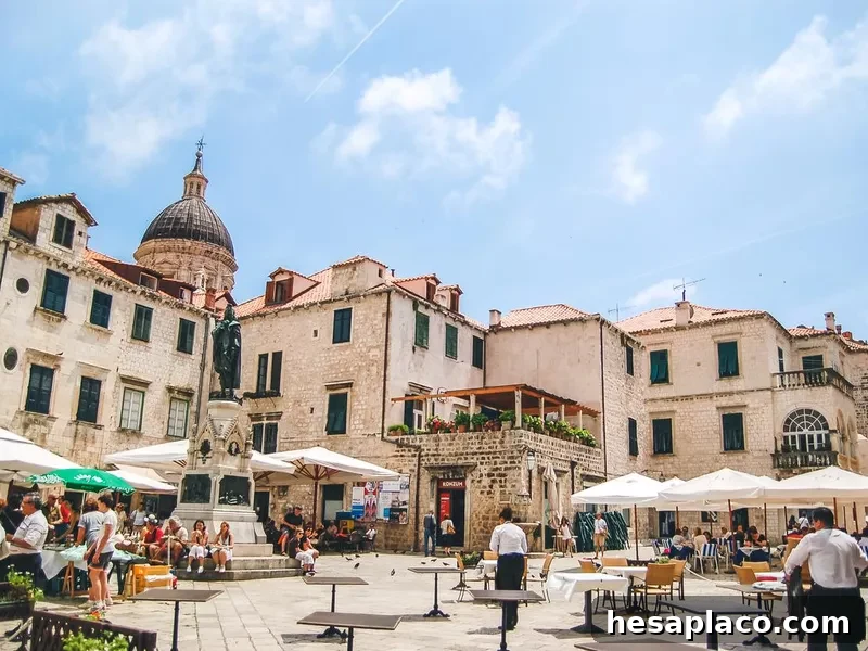 Dubrovnik, Croatia square