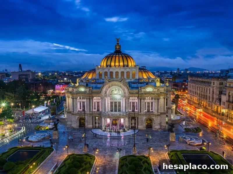 Palace of Fine Arts, Mexico