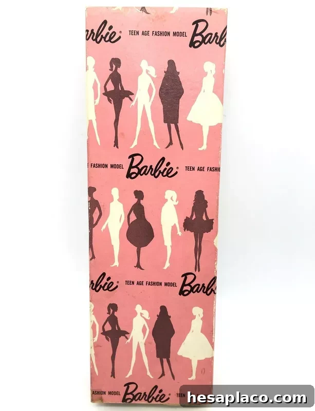 1958 Barbie box