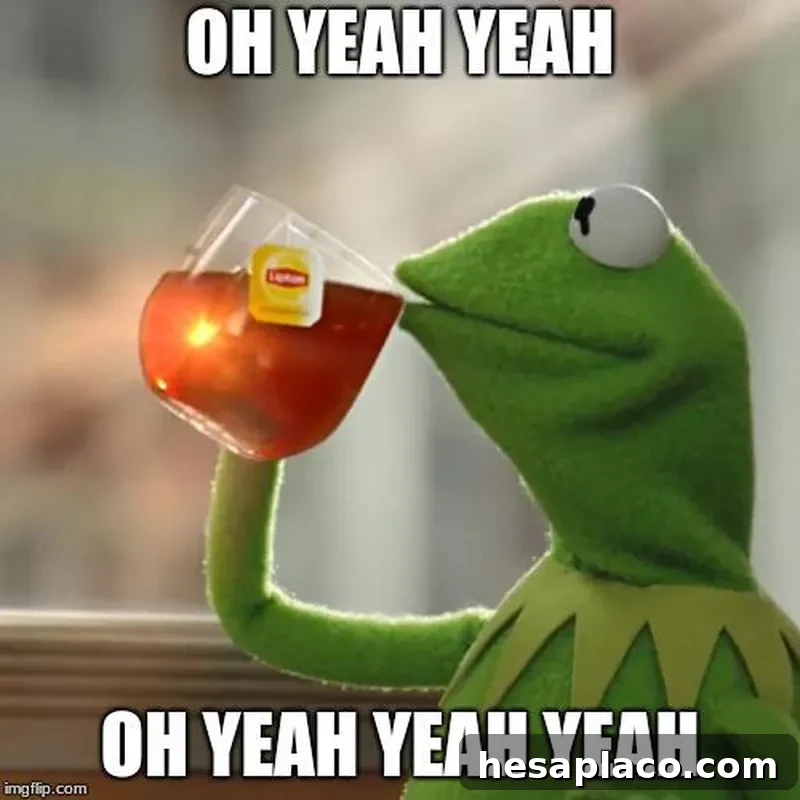 Kermit Sweet Tea