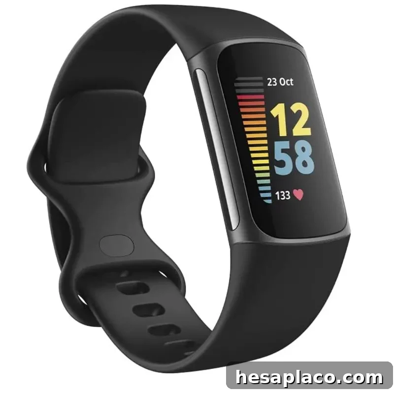 Fitbit Charge 5 in black