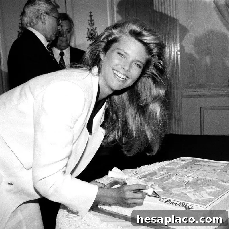 Model Christie Brinkley